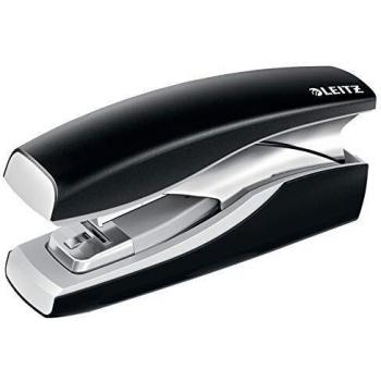NeXXt Softpress Flat Clinch Stapler by Leitz for 30 Sheets in Black