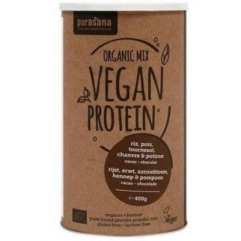 Proteína de semillas de girasol, cáñamo y calabaza sabor cacao 400 g