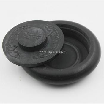 Plastic Inkstone with Cover for Calligraphy