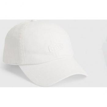 Cap di Base Bianco Ottico con Logo Ricamato GAP