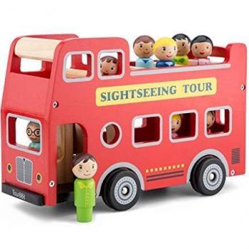 Autobus urbano con 9 figurine