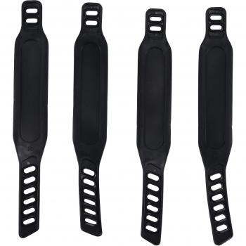 Correas de Pedal de Bicicleta para Spinning Negro