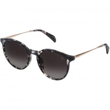 Police VPL630-510AE8 Women's Optical Frame Ø 51 mm Multicolor Square Design