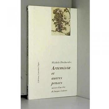 Artemisia et autres proses
