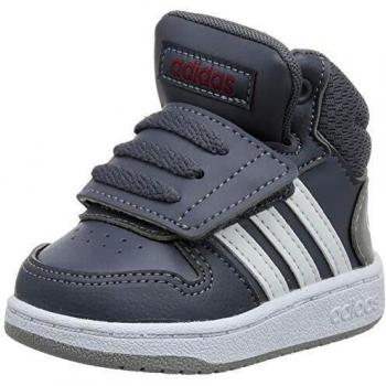 Adidas Hoops Mid 2.0 I, Calzado Unisex infantil, Gris