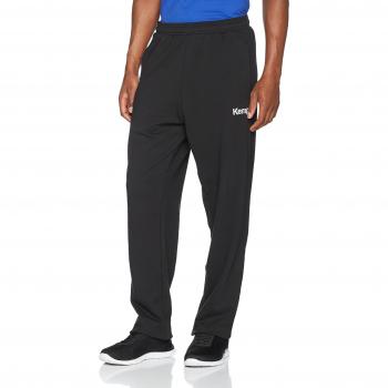 Kempa 116 cm Kids’ Logo Pants – Dual Gender, Black