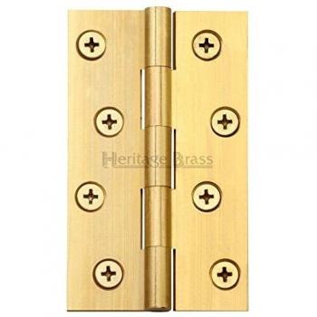 0.16 cm x 6.05 cm Nickel Brass Hinges (Set of 2)