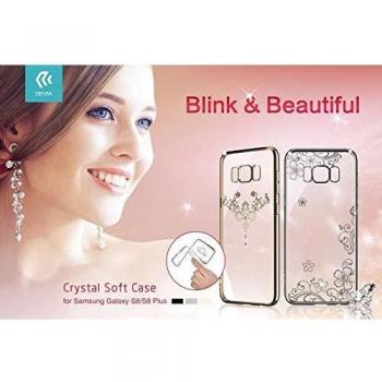 Cover Eleganza Swarovski per Samsung S8 Nero Gun