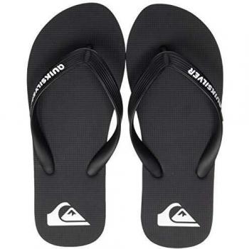 Quiksilver Molokai, Chaussures de Plage & Piscine Garçon, Noir (Black/Black/White Xkkw), 28 EU