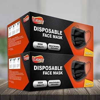 100 Packs Disposable Face Masks