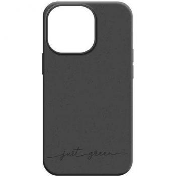Coque Apple iPhone 14 Pro Max Natura Noir – Éco‑conçue Just Green (Neuf)