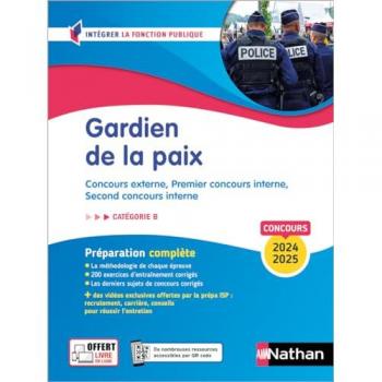 Gardien de la paix 2024-2025