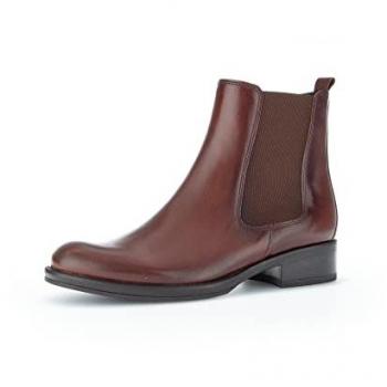 GABOR Damen Chelsea Stiefelette mit Wechselfußbett Braun Größe 39