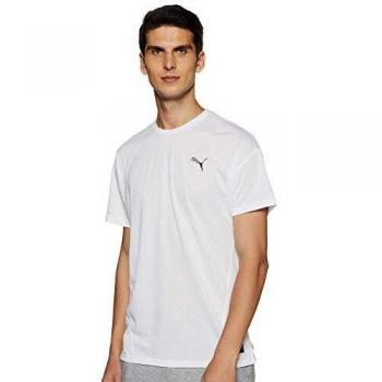 PUMA A.C.E. SS Herren-Tee, Weiß, Large