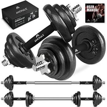 Mancuernas Ajustables Amonax 20KG