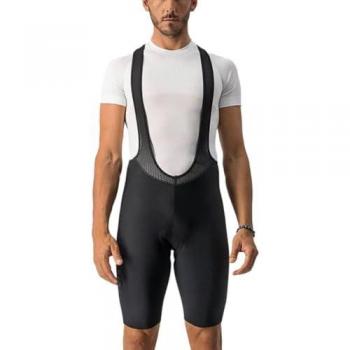 Zwarte Korte Koersbroek Castelli Nanoflex Pro Race, Heren, Maat XL
