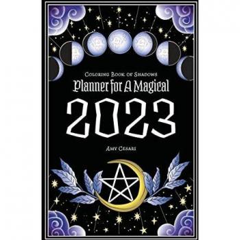 Coloring Book of Shadows: Planner for a Magical 2023