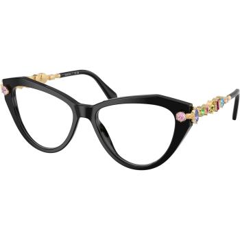 Óculos de Grau Pretos Swarovski SK2047 1001 para Elas