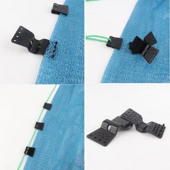 Clips en tissu pour clôture de balcon