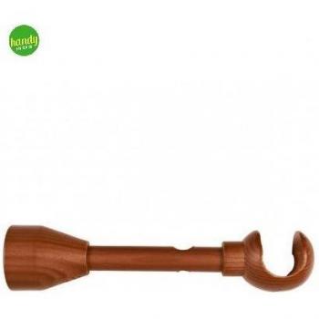 Cintacor Supporto Parete Doppio IW Ideas Wood Colore Cedro 1 Pz