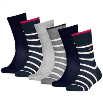Tommy Hilfiger Socken TH KIDS SOCK 6P BRETON STRIPE ECOM (6 Paar)