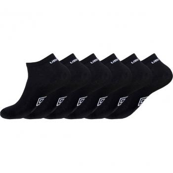 Lot di 6 Paia di Calze Sneaker Uomo Taglia 43/46