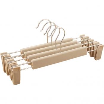 Perchas de ropa con clips de plástico