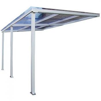 Economy PVC Carport Cover 3.8m Length, 2m Height – Fuel Store & Smokeless Shelter