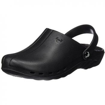 Zuecos de Trabajo Oden, Suecos Unisex, Adulto, Negro (42 EU)