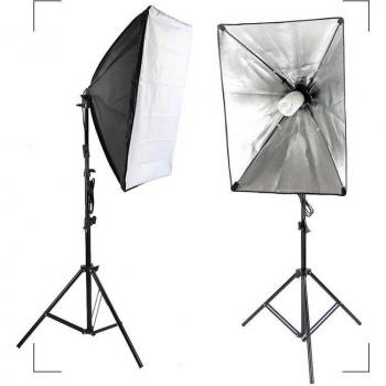 Équipement d'éclairage photo 50x70 cm