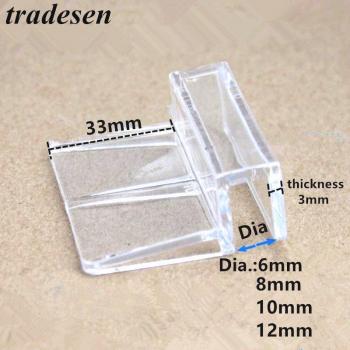 Verre de protection pour aquarium avec clip acrylique en acier inox