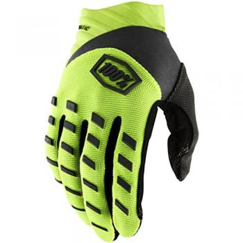 100% Airmatic Handschuhe Gelb-Schwarz M