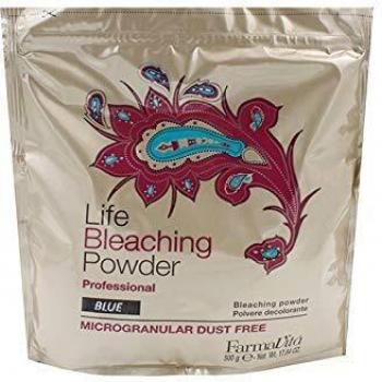 Decolorante Life Bleaching Farmavita En polvo Azul (500 g)