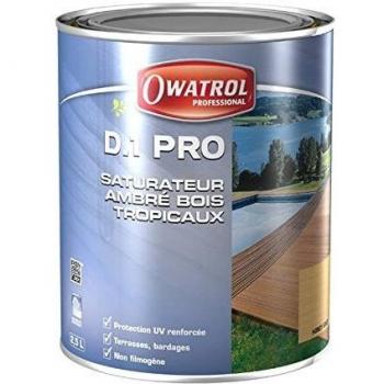 Owatrol D.1 PRO Satura Wood pour bois tropical