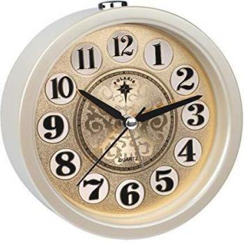 Ayybboo Réveil à Piles Quartz Analogique Alarme Matin Lumineux