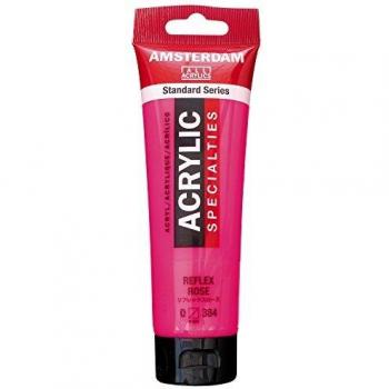 Pintura Acrílica Ámsterdam 120 ml Color Rosa Reflex