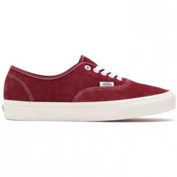 Authentic Vans Baskets Rouge Suede Porc