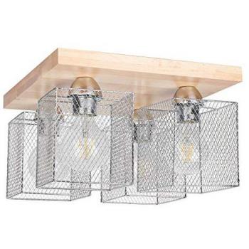Luminaires en Métal et Bois de Bouleau Design Norman Wood