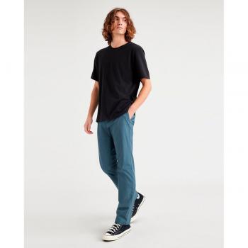 Indian Teal Dockers Motion Slim Fit Chinos for Men