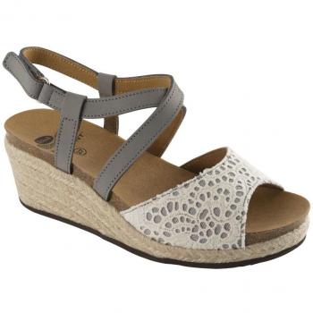Pauline NUBUCK+MACR D GREY 40