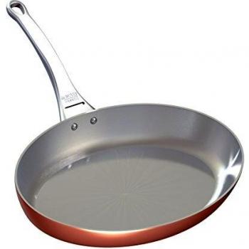 DeBuyer 32 cm Kupfer‑Silber‑Bratpfanne