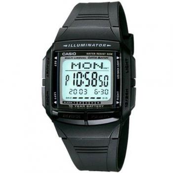 Reloj Casio DB-36-1A con Memoria y Alarmas