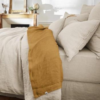 Drap Plat 270x300cm Caramel
