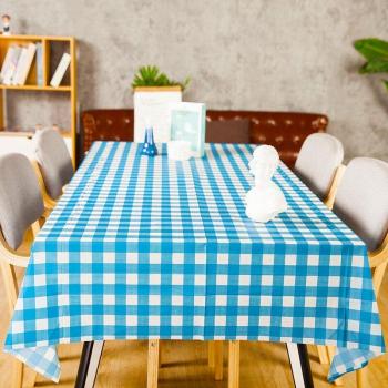 Waterproof Disposable Plaid Tablecloth