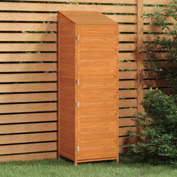 Caseta de Jardín Marrón Madera Abeto 55x52x174,5 cm