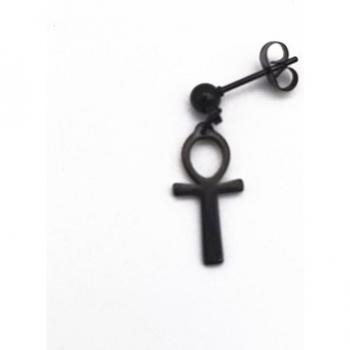 Michael Style Men's Dangle Ankh Earrings
