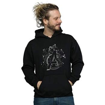 Sweat à capuchon noir Avengers Endgame BI52592
