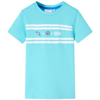 VidaXL Girls' T-shirt Aqua 104