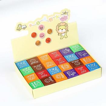 6pcs Kids Motivation Stamps