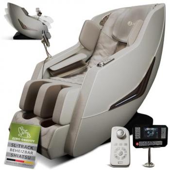 Paros Sessel für intensive Shiatsu‑Behandlungen mit Wärme – Beige